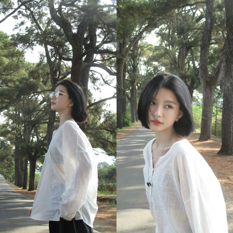 ÁO SƠ MI LINEN WASH CAO CẤP (premium washed linen shirt) 8