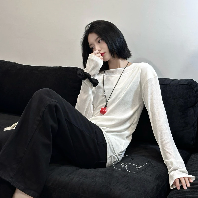 ÁO XƯỚC TAY DÀI 2 LỚP (bunny top) 5